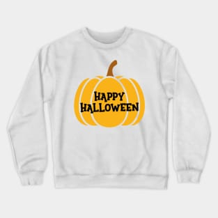 Happy Halloween! Pumpkin Crewneck Sweatshirt